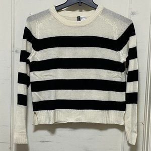 H&M Black Stripe Sweater